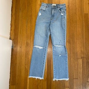 Rollas original high rise straight jeans!! Never worn!!